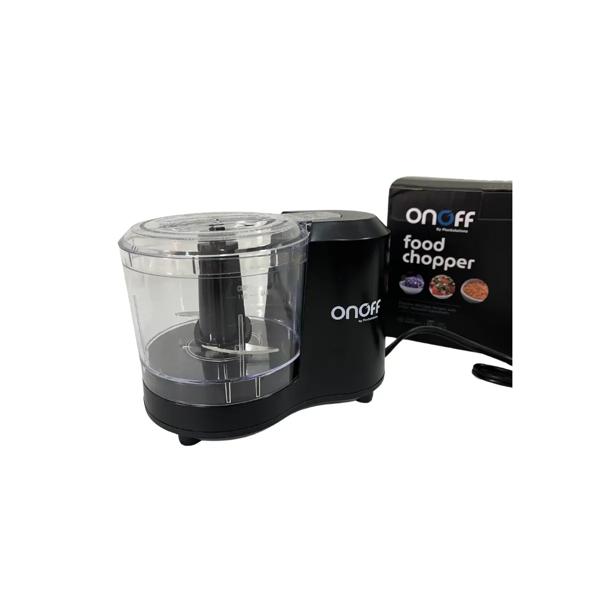 Mini Picatodo Alimentos Negro 100w OnOff