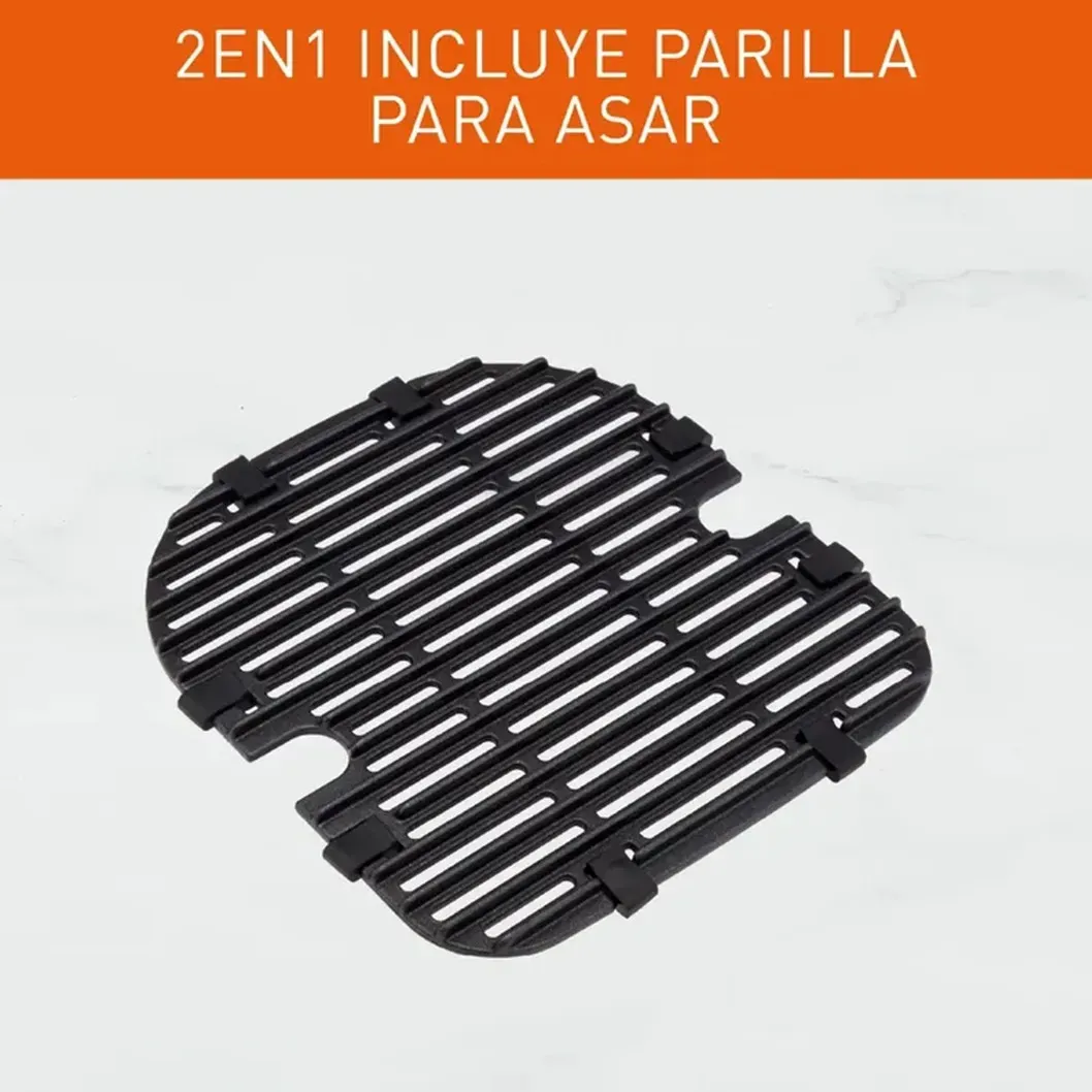 Freidora de Aire Easy Fry & Grill 2 en 1 negro IMUSA