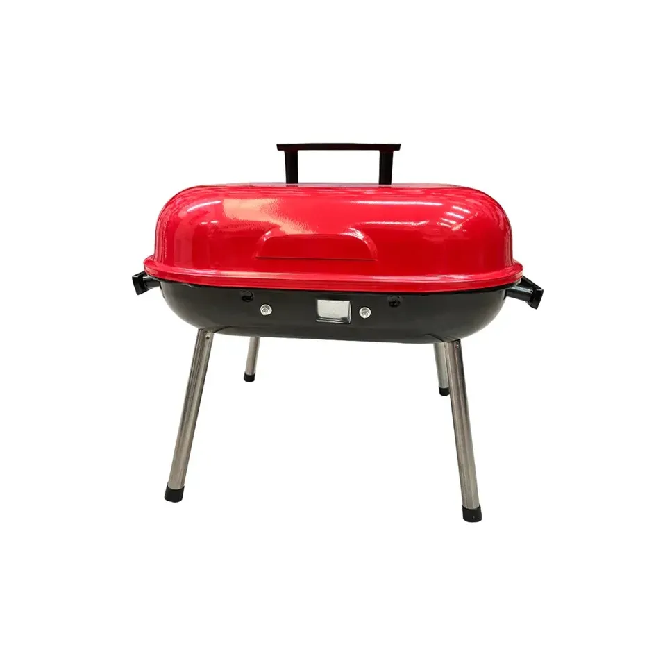 Asador de Mesa BBQ Home Elements Rojo