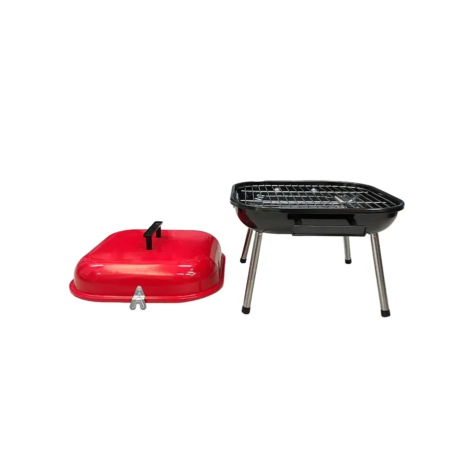 Asador de Mesa BBQ Home Elements Rojo