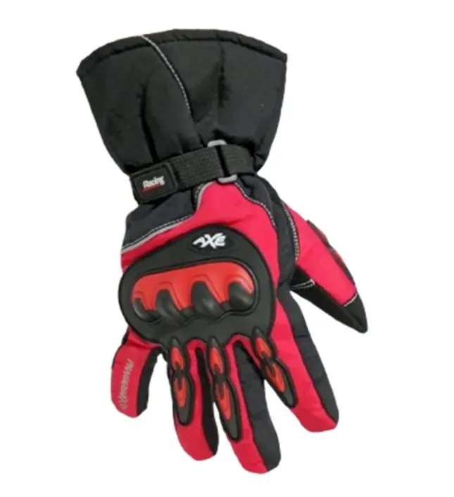 Guantes Impermeables Rojo Caña Larga Puizzance