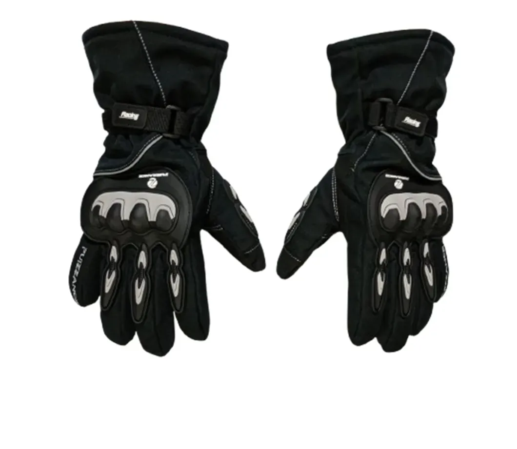 Guantes Impermeables Negro Caña Larga Puizzance