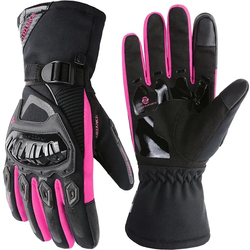 Guantes Impermeables Puizzance Caña Larga Rosado