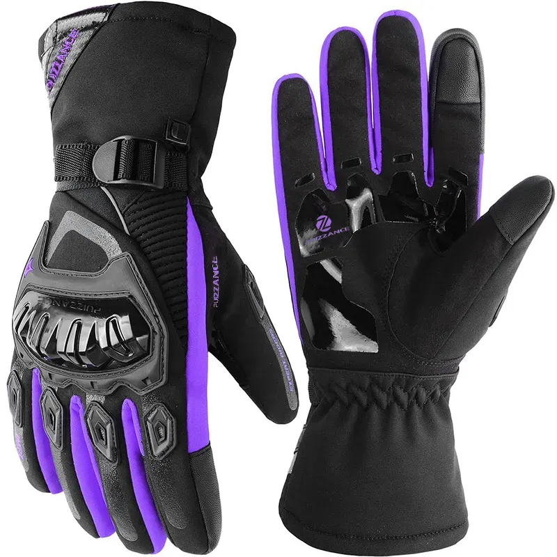 Guantes Impermeables Puizzance Caña Larga Morado