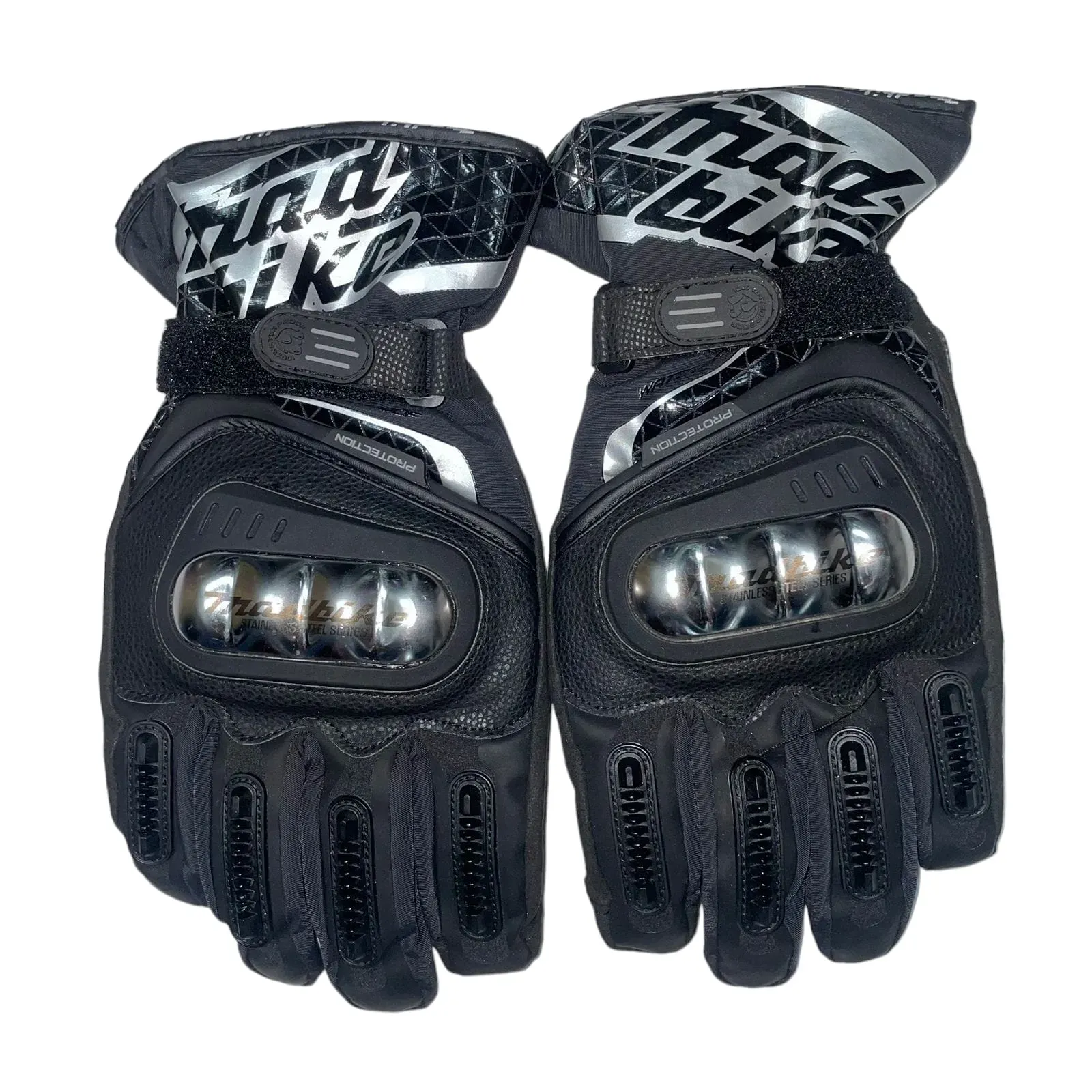 Guante Madbike Termico Metalico  100% Impermeable Negro