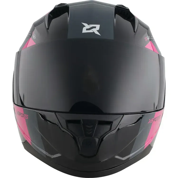 Casco X-SPORTS M67 Volton Negro Azul Visor Tranparente Talla S Visor Transparente