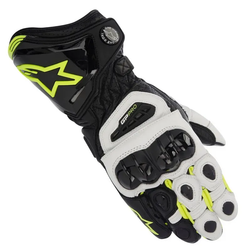 Guantes Alpinestars Gp Pro Blanco Verde