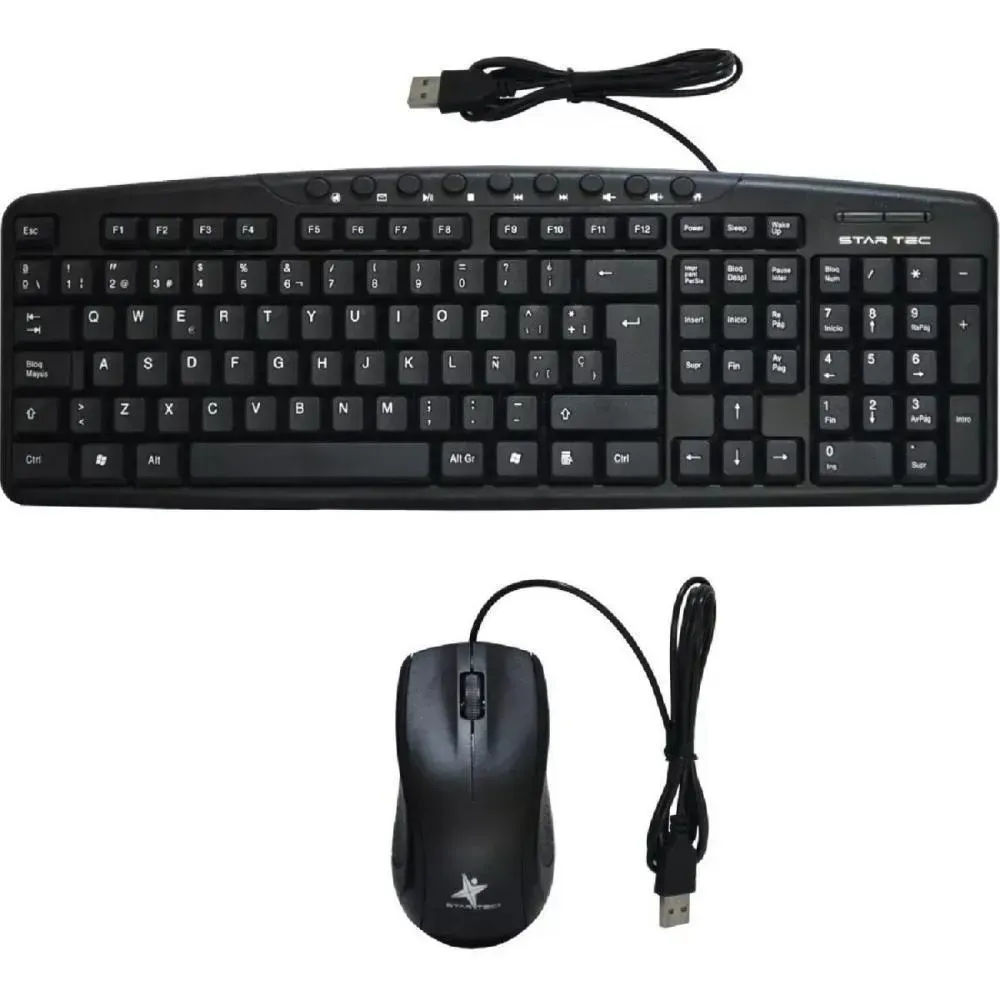 Combo Teclado y Mouse USB Startec