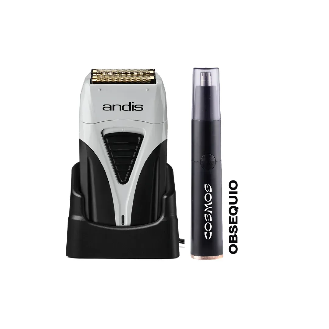 Shaver afeitadora Andis TS-2 PLUS + Trimmer CMS Cosmos Apolo Obsequio