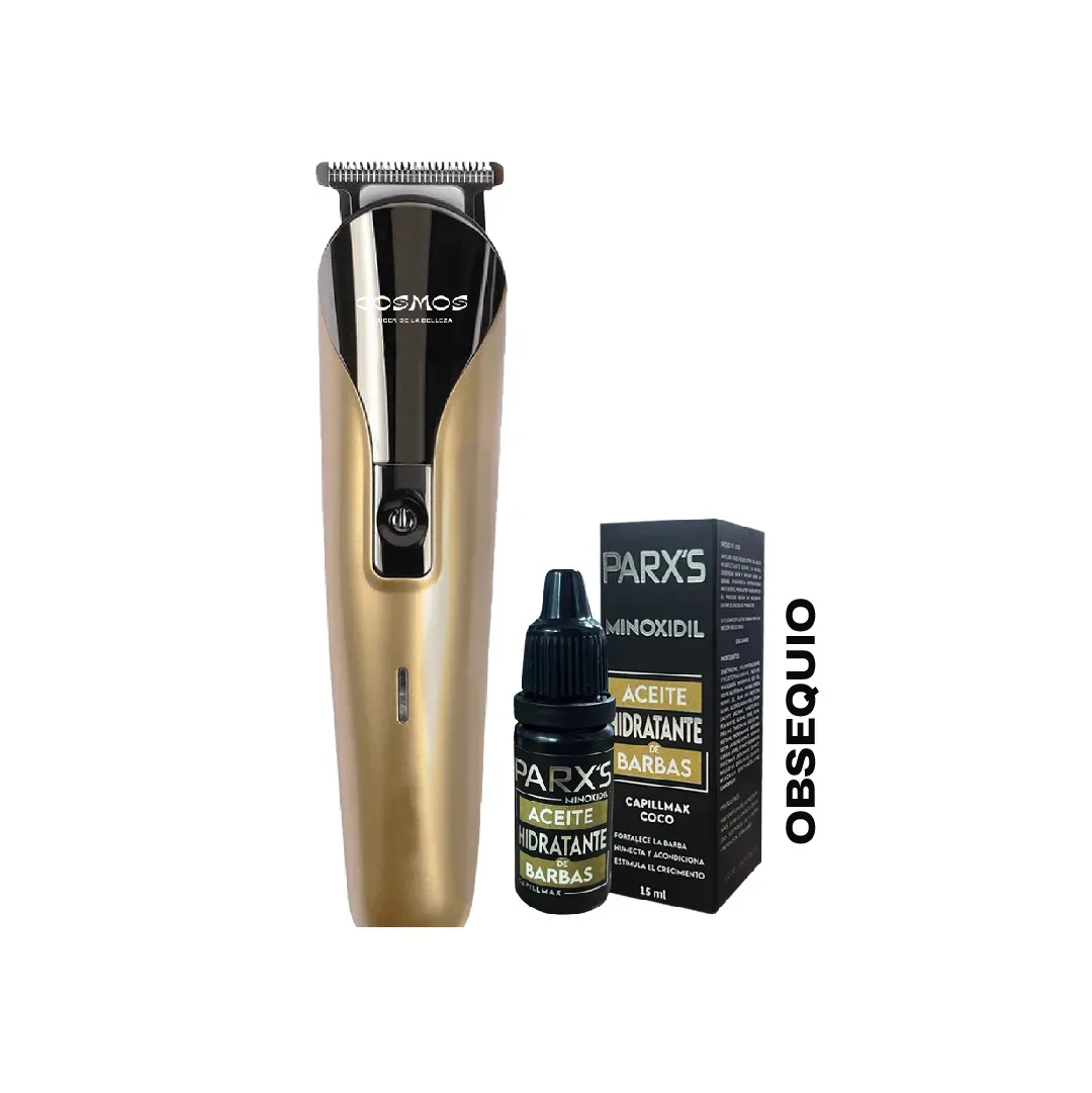  Kit CMS Cosmos Sirius 8 en 1 + Aceite Hidratante para barbas Parx's