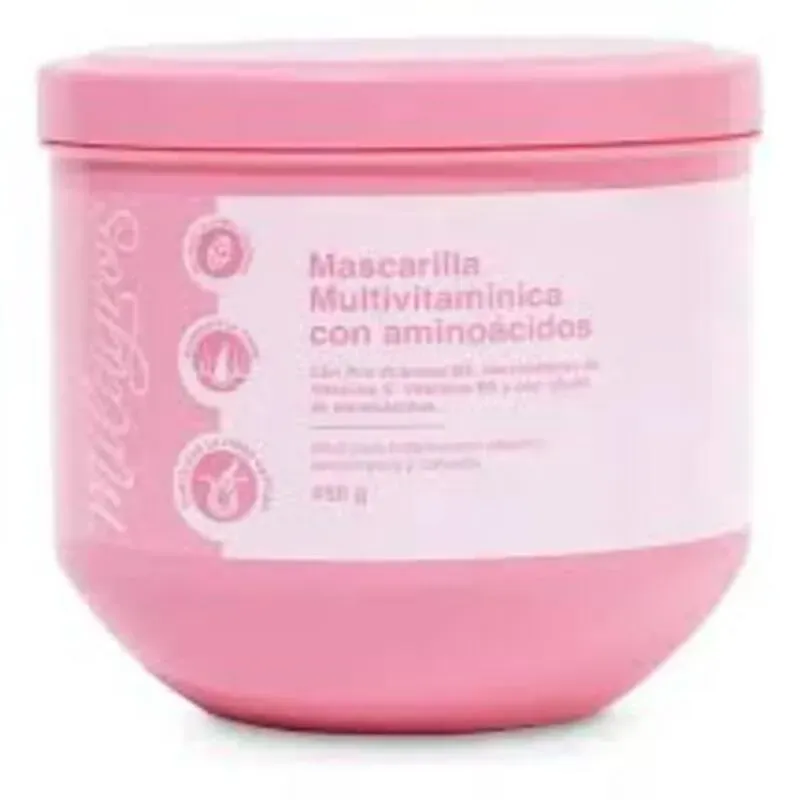 Mascarilla Capilar Multivitaminica Milagros 450 g