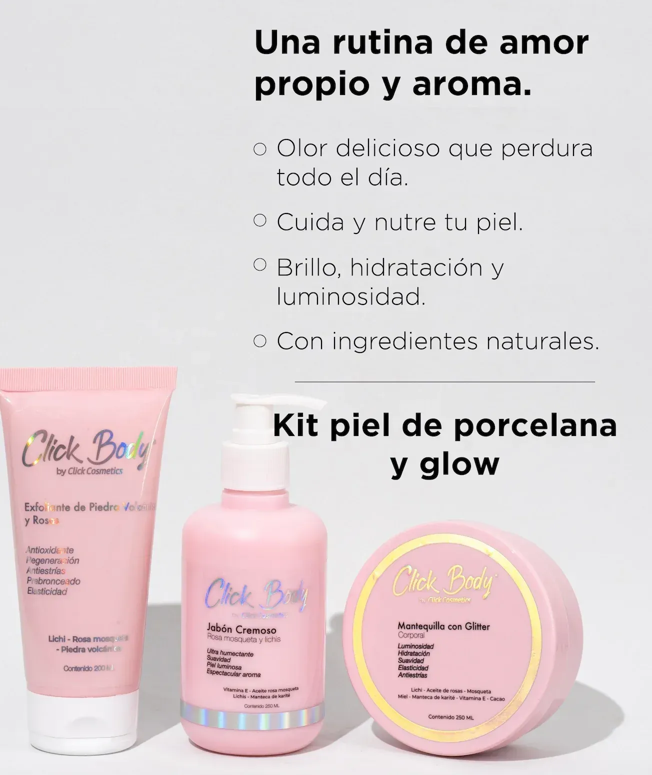 Kit Piel De Porcelana Y Glow