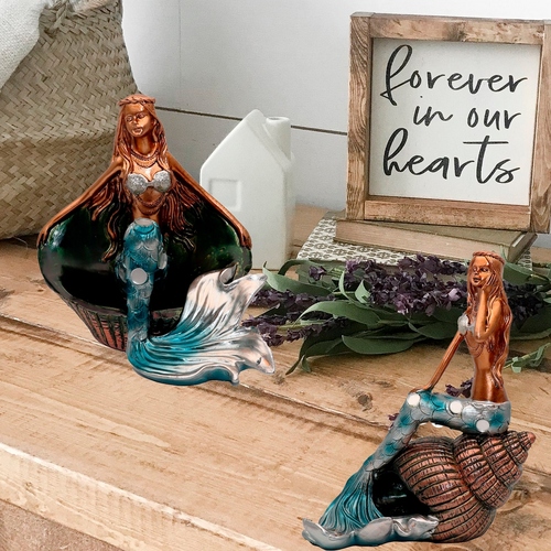 Sirena X 2 Decoración