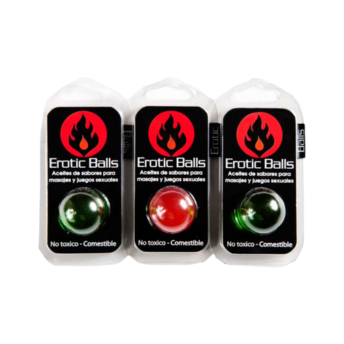 Erotic Balls Lubricante Comestible - Sensación Fría