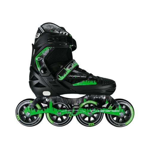 patines-linea-semiprofesionales-ajustables-canariam-roller-team-verde