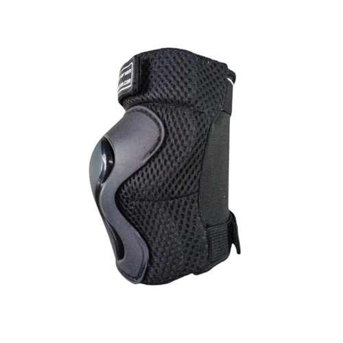 Combo Protecciones Patinaje Casco Rodilleras Coderas Guantes Ajustables Rojo