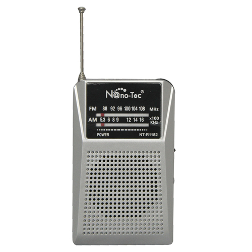 Radio Parlante Portatil Portable De Pilas Con AM FM