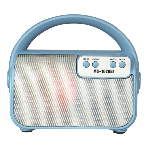 Parlante Bluetooth Portatil Recargable Con Radio FM y USB