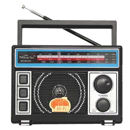 Radio Parlante Bluetooth Recargable Con AM FM SW