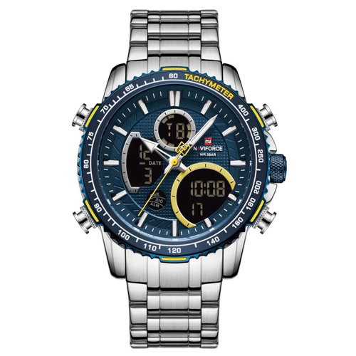 Reloj Naviforce Original Nf9182 Plateado