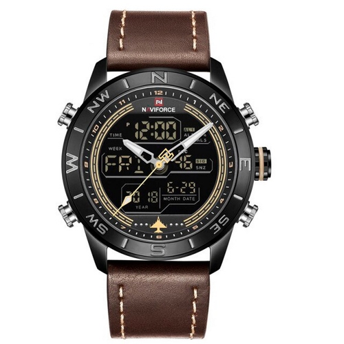 Reloj Naviforce Original NF9144 Casual Marrón