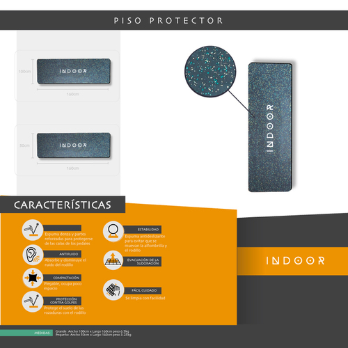 PISO PROTECTOR MULTIPROPOSITO L 160X100 CM