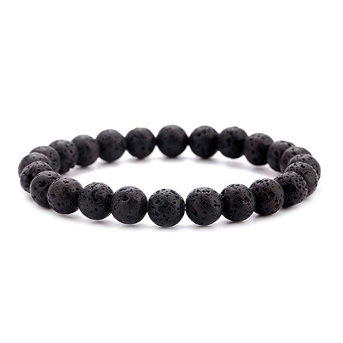 Pulsera Piedra Volcánica Unisex