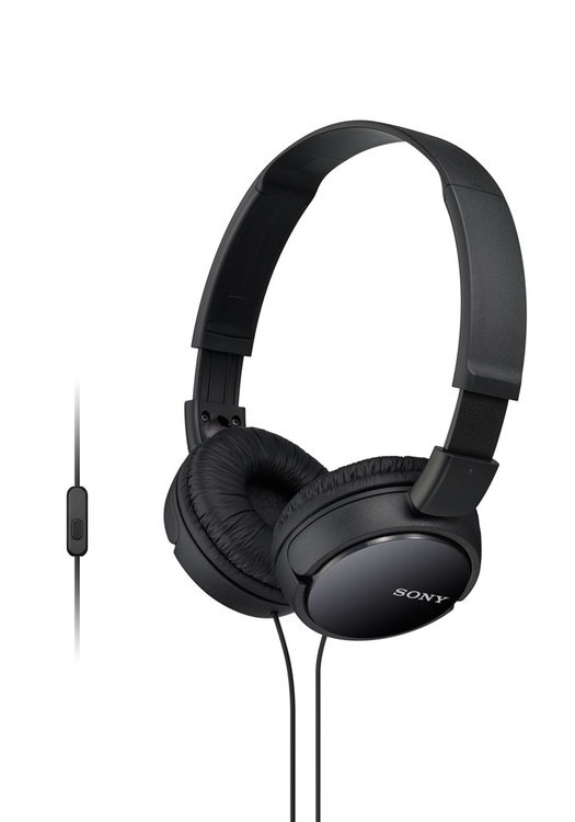 Audífonos de Diadema SONY Alámbricos Over Ear MDR-ZX110 Ap Negro