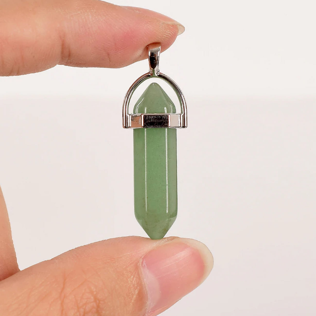 Collar Cuarzo Jade  + Estuche