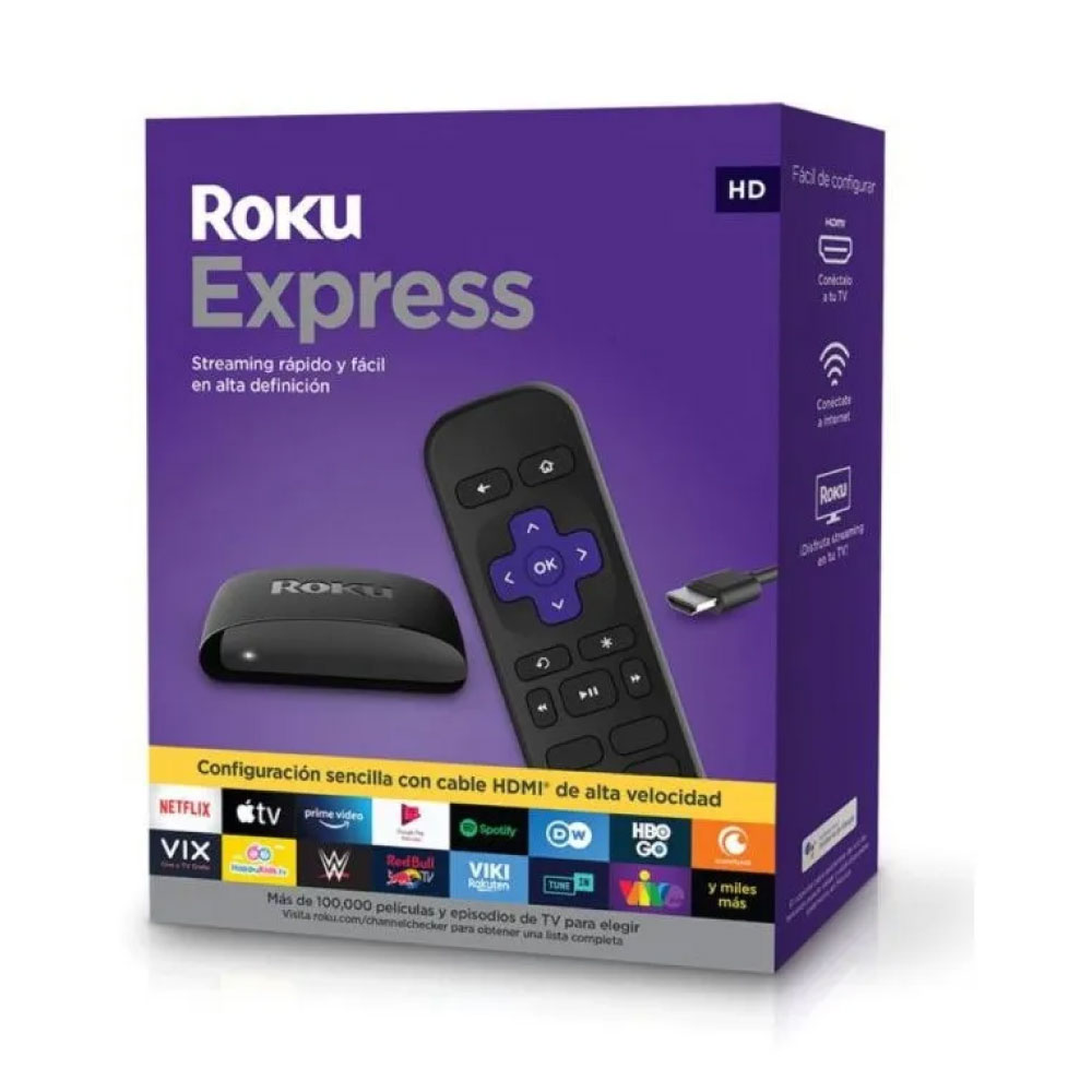 Roku Express 3930 Estándar Express HD Streaming