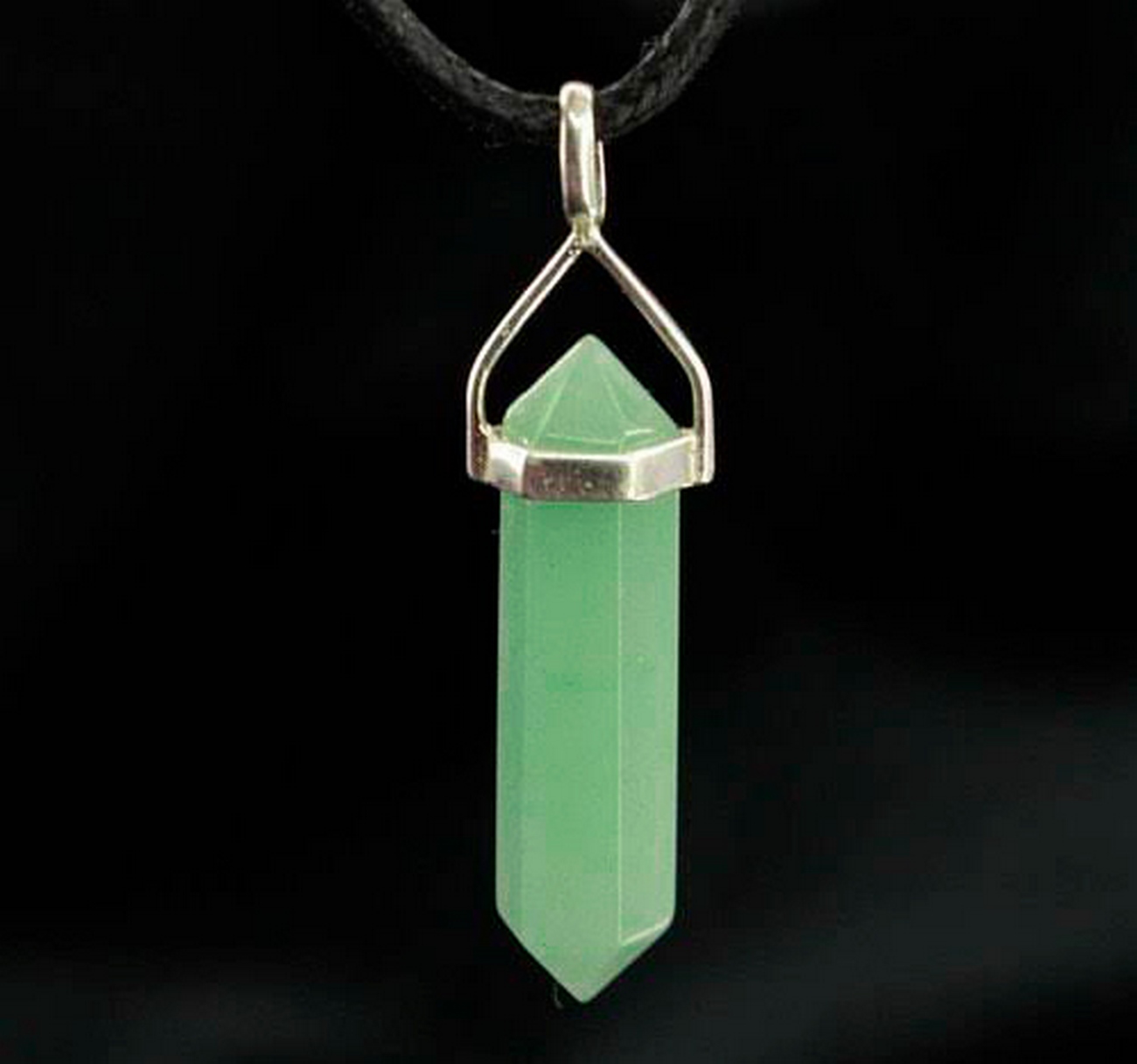 Collar Cuarzo Jade  + Estuche