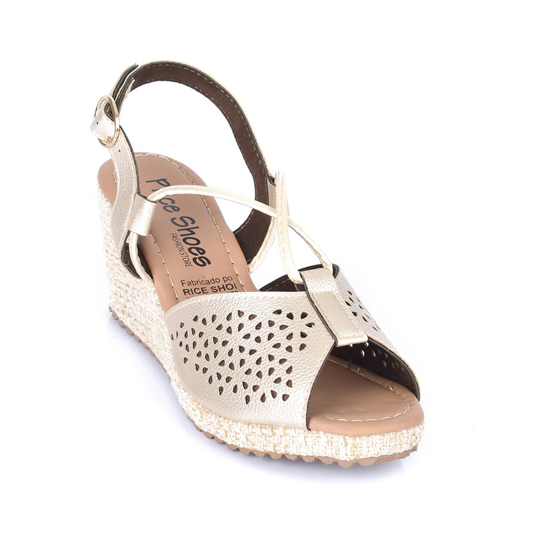 Price Shoes Plataformas Para Mujer 692A21Champana