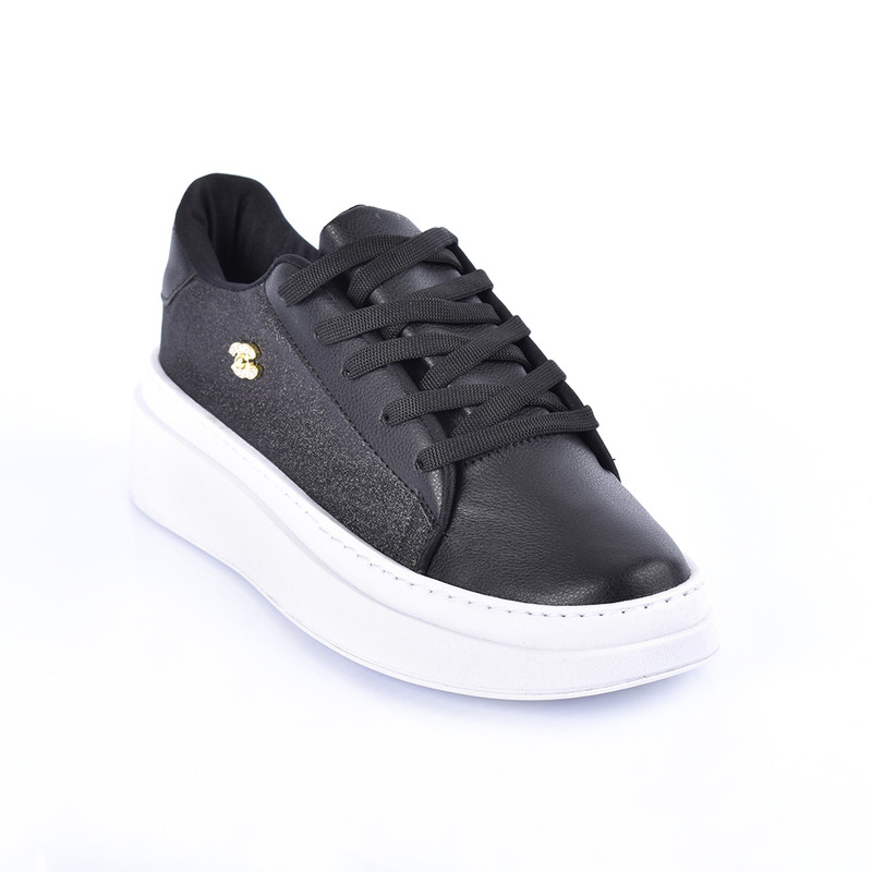 Price Shoes Tenis Casuales Para Mujer 25201Negro
