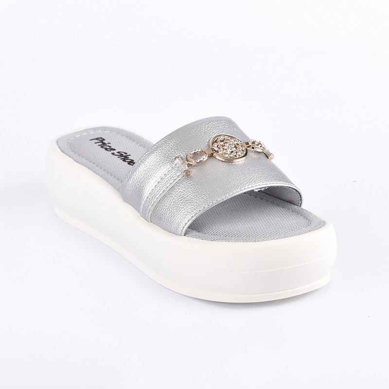 Priceshoes Sandalia Para Mujeres 752Nicoletaplata