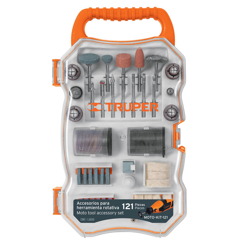 Kit Accesorios Para Motor Tool 121 Piezas Truper 100757