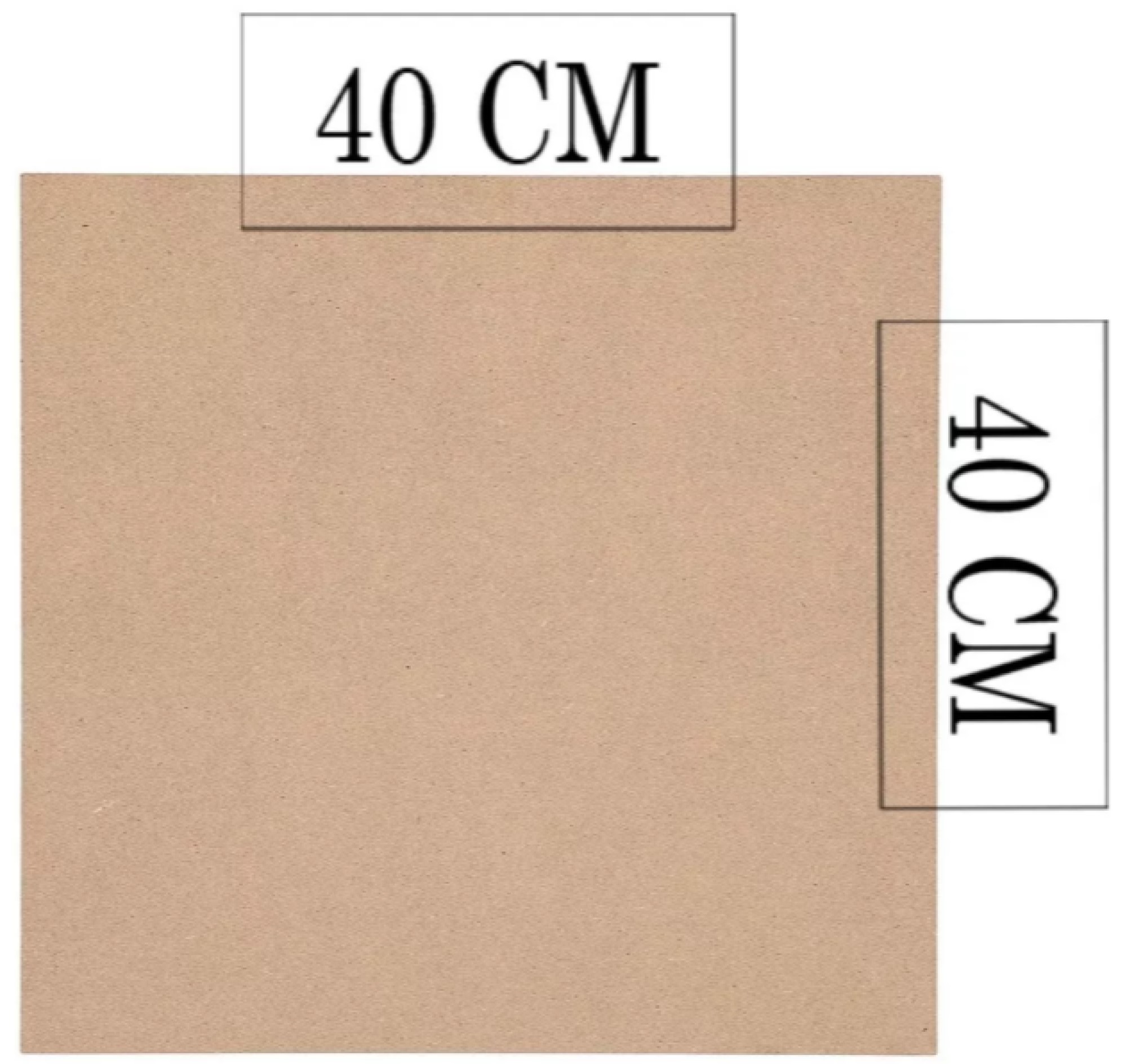 MDF 40 X 40 Amoblar x5 unidades