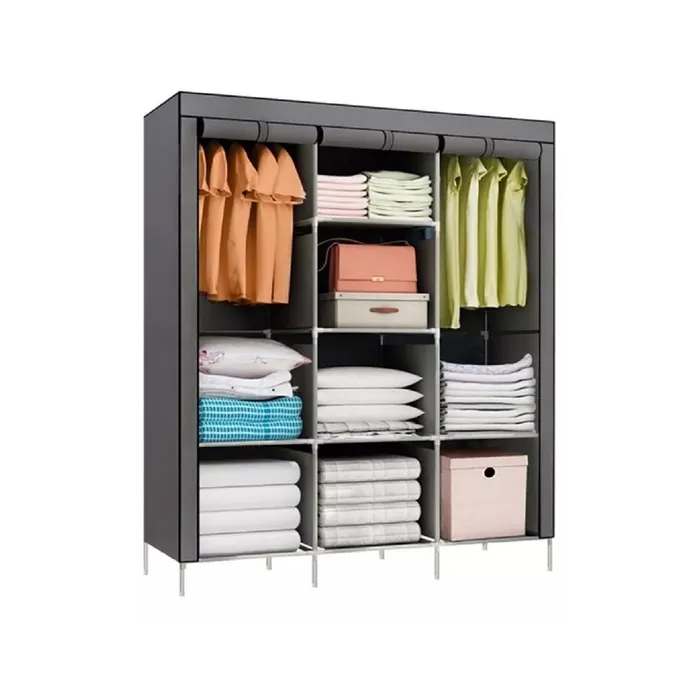 Closet Ropero Armable 3 Puertas Organizador Portatil Color G