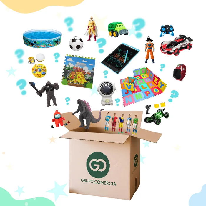 Caja De Juguetes Para Niños Mistery Box, Incluyen Juguetes Electrónicos, Carros Figuras Pistas ETC