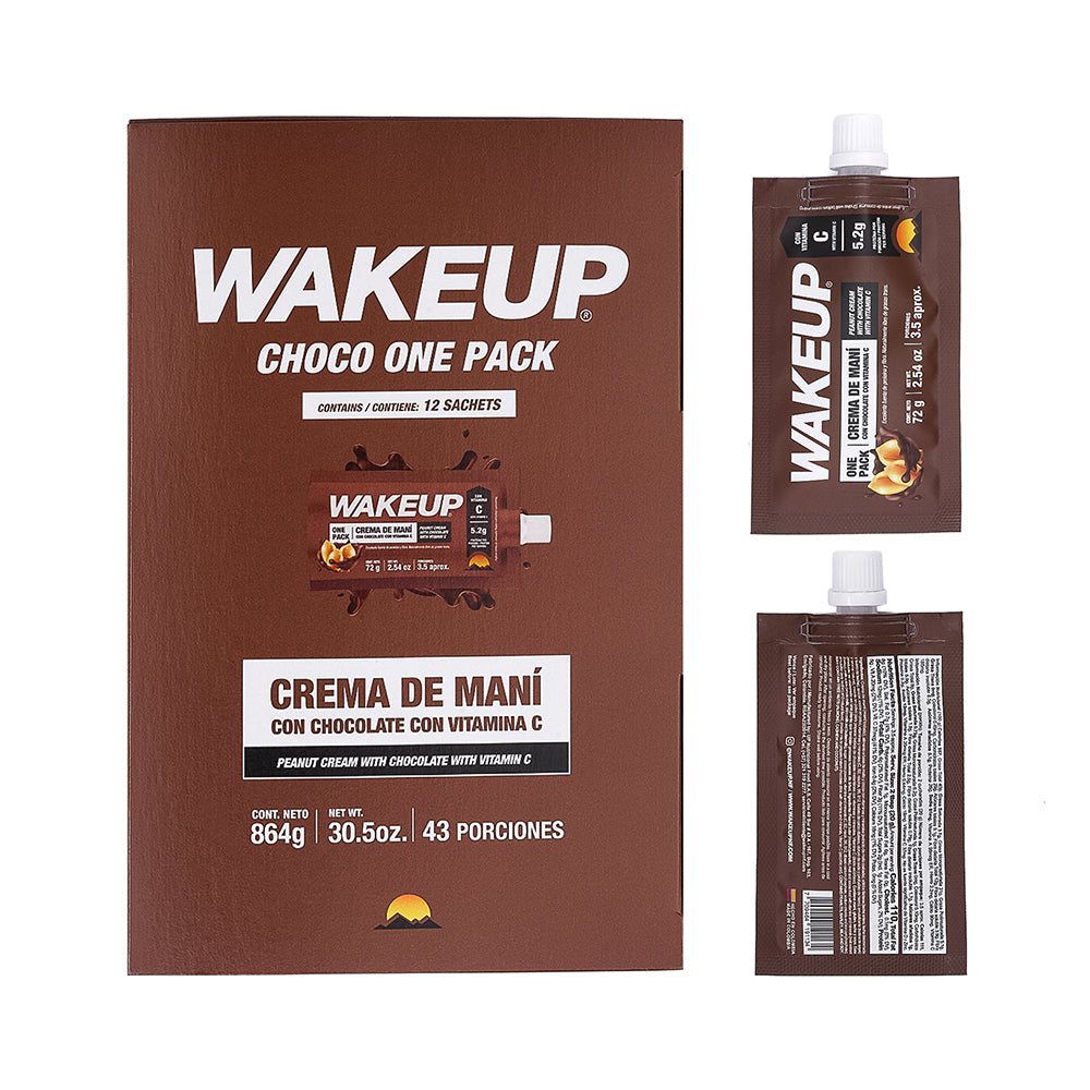 Choco One Pack 72g Caja x 12 Unds - Wakeup
