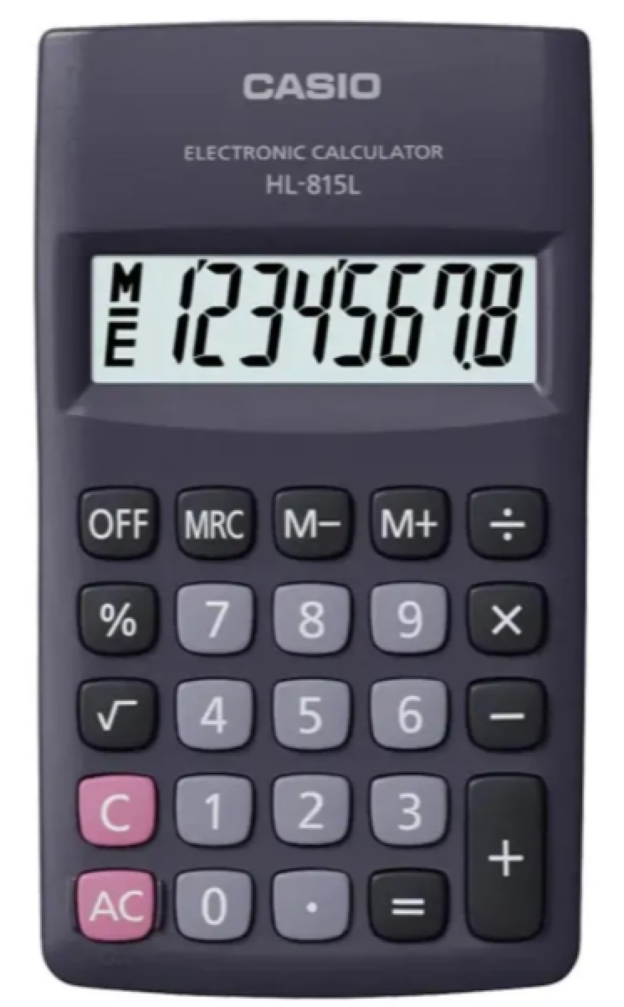 Calculadora HL-815L NEG. CAJA AZUL CASIO