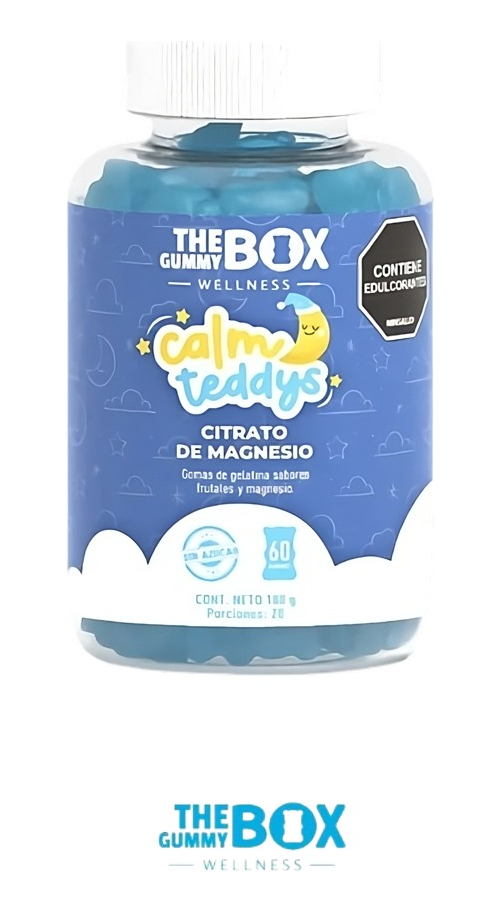 The Gummy Box Sleep Teddys Reparador De Sueño Niños 180 g