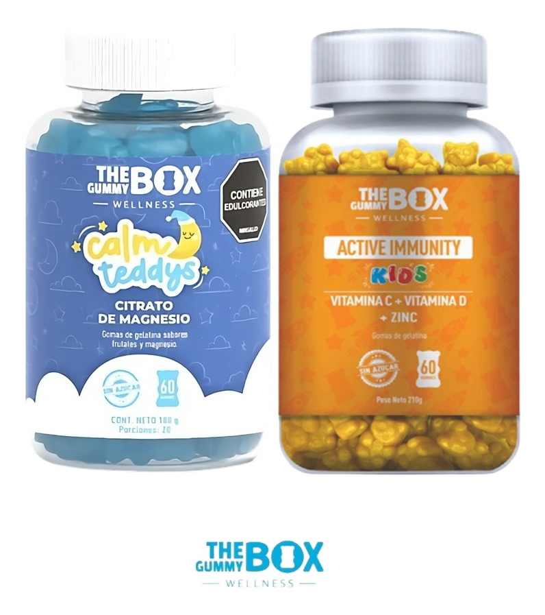 The Gummy Box Sleep Teddys Reparador Sueño Y Kids Niños 180g