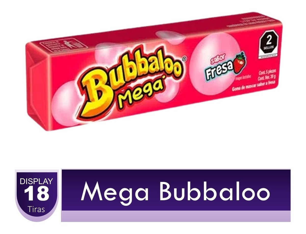 Mega Bubbaloo Fresa