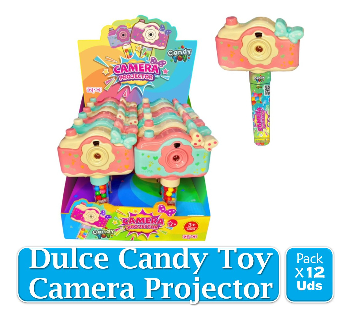 Dulce Candy Toy Camara Proyectora De Imágenes X 12 Uds