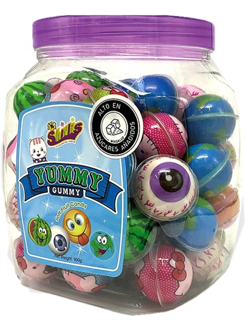 Dulces Gomitas Gummy Ball Yummy Shiflis X 50 Uds