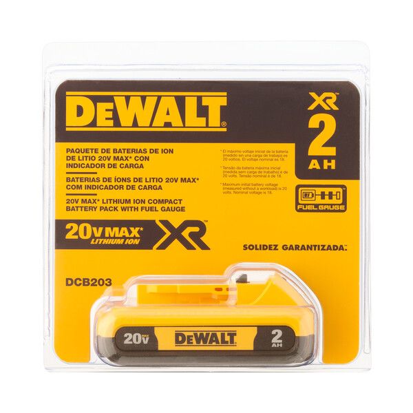  Bateria Xr 2Ah Dewalt Dcb203 20V Max