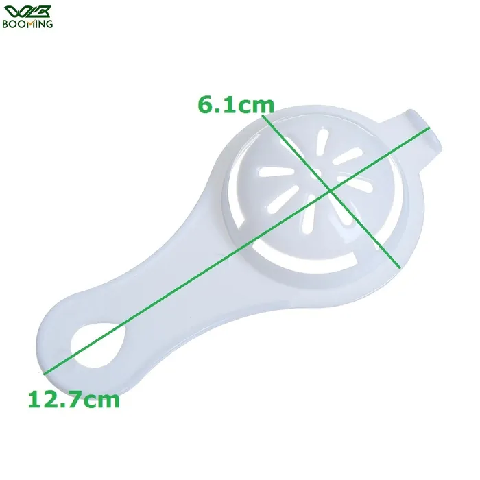 Separador De Clara Yema Huevo Cuchara Plástica Colador 