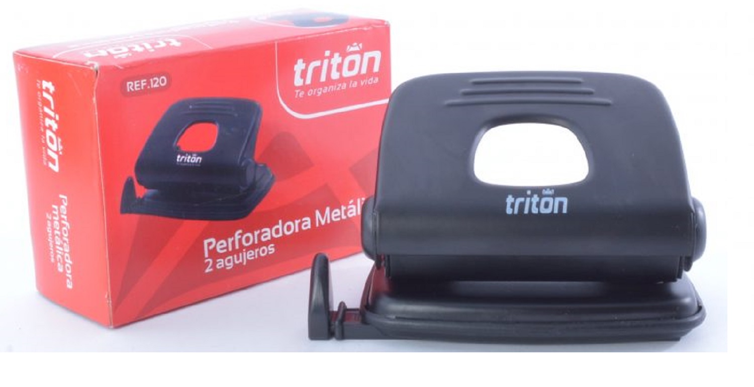 Perforadora 2 Huecos Triton