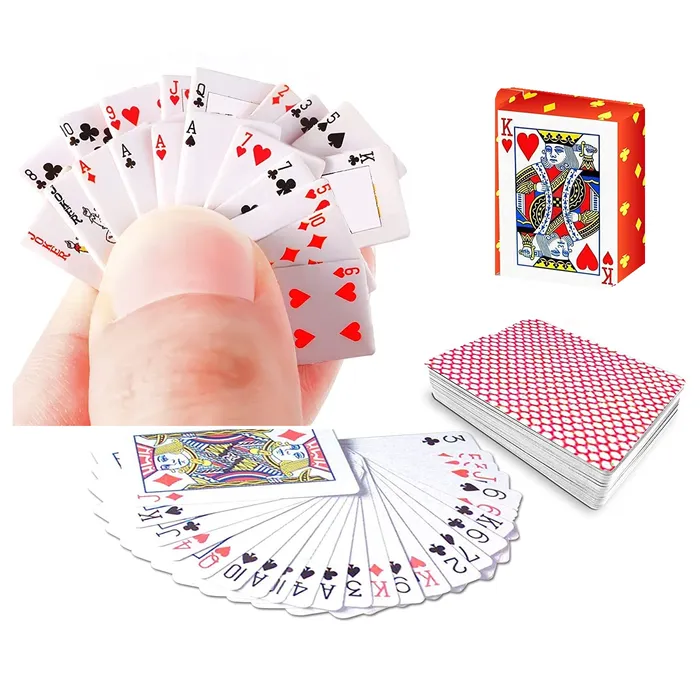 Mini Juego De Barajas Cartas De Póker