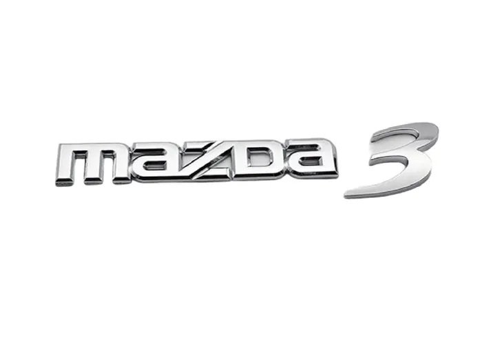 Emblema Logo Baul Trasero Maletero Para Mazda 3
